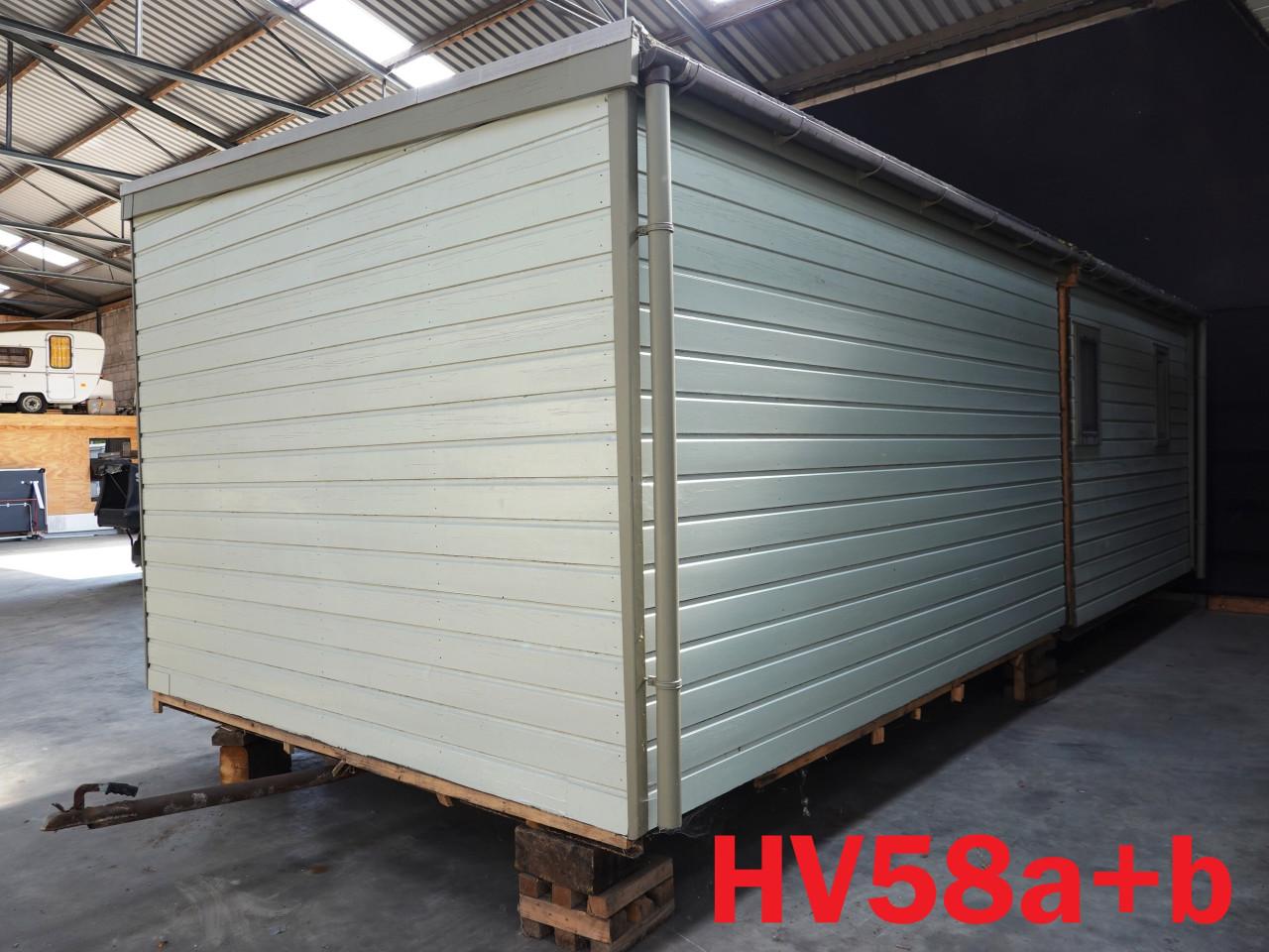 Edelweisz L-chalet met hardhouten kozijnen met dubbel glas en CV te koop