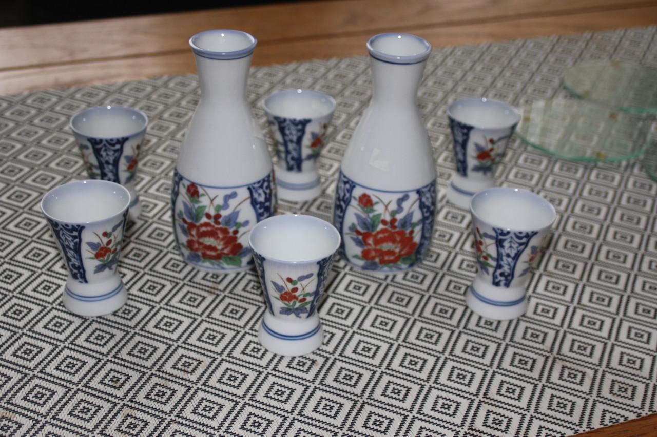 Rijstwijn oftewel saki setje