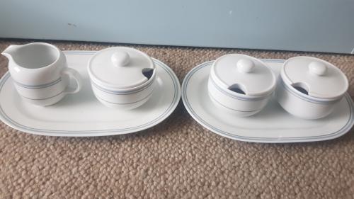 Suiker/melk setje van Mosa