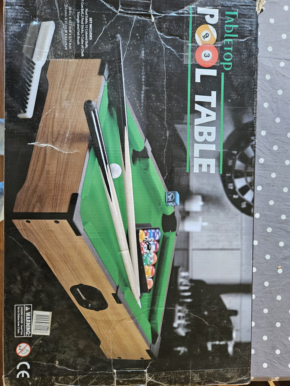 Pool tafel voor kids