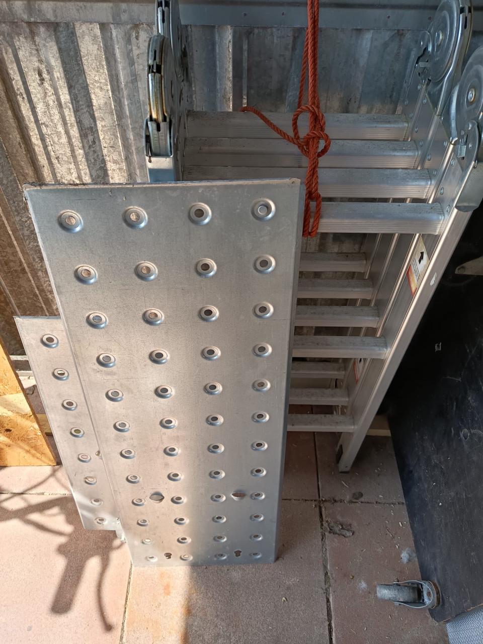 Opvouwbare ladder