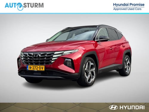 Hyundai Tucson Hybrid 1.6 t-gdi hev premium trekhaak, meest luxe uitvoering