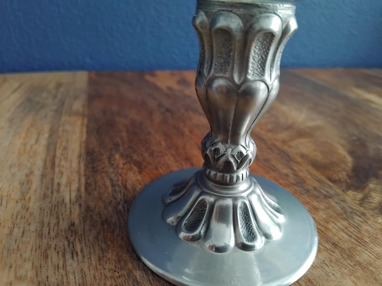 Brandy snifter Tinnen voet