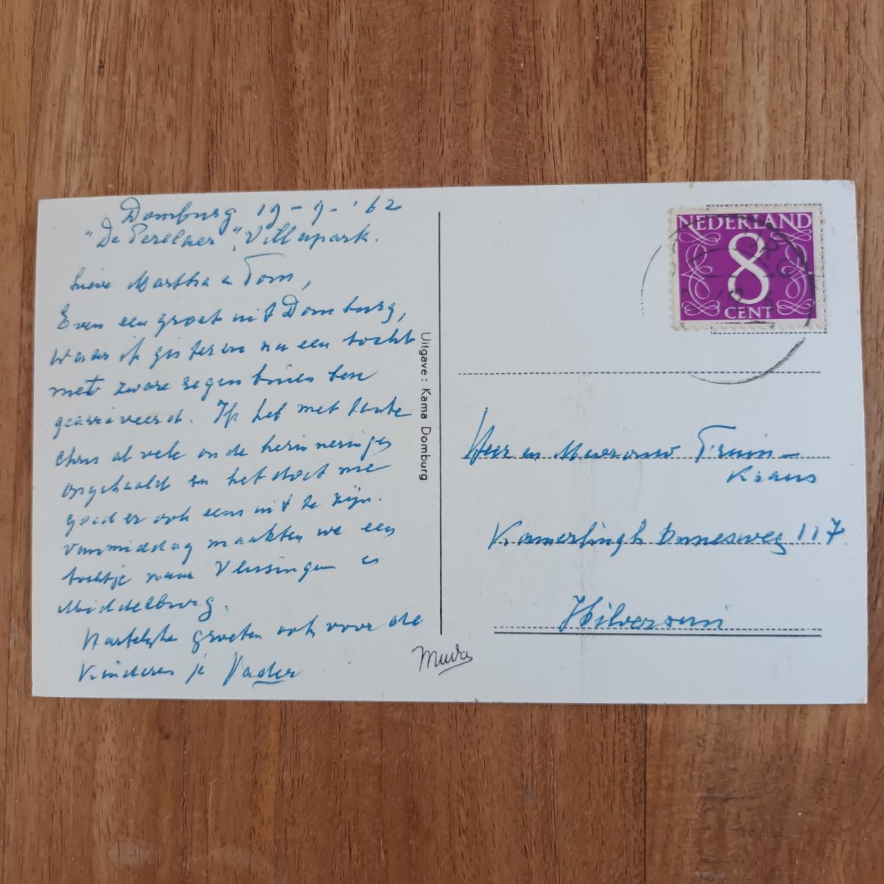 Domburg, Gemeentehuis 1962