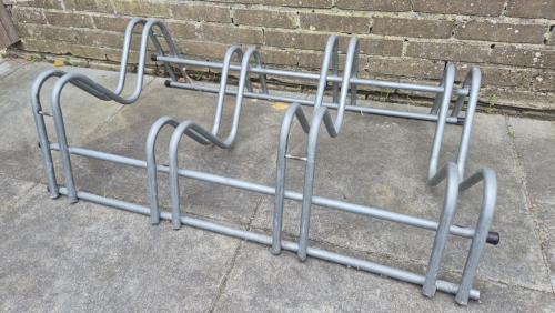Stevig fietsenrek voor 4 fietsen