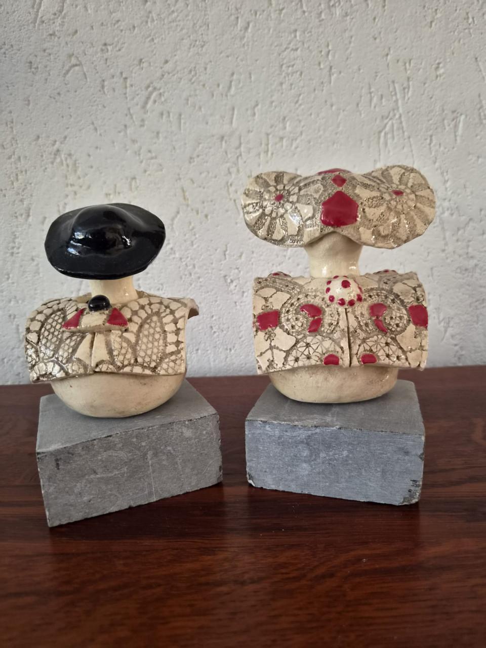 Beeldjes van keramiek