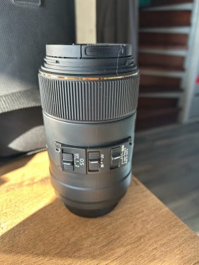 Sigma 105 mm macrolens voor nikon