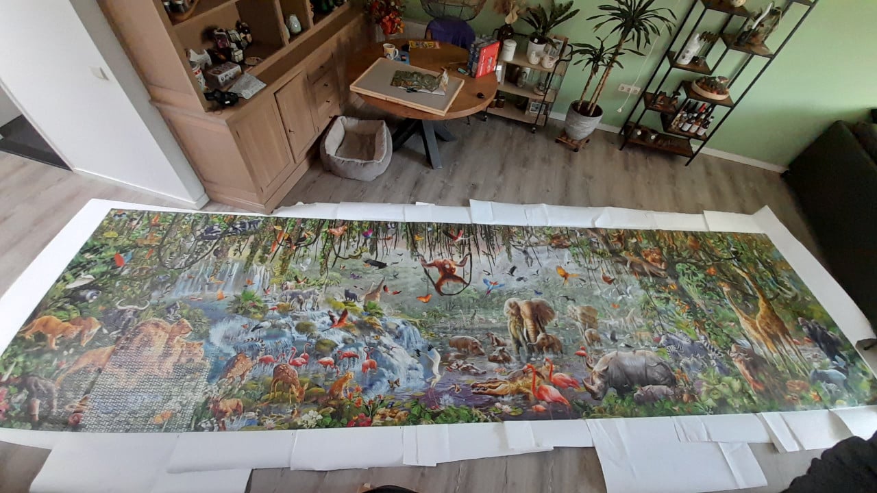 Educa legpuzzel jungle 33600 stukjes