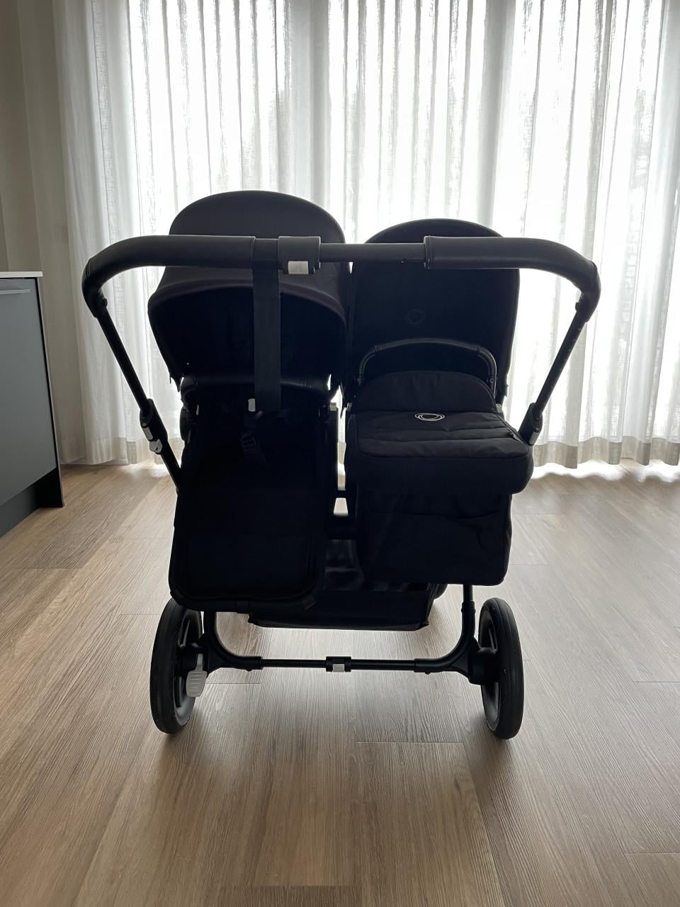 Bugaboo Donkey 3 Duo All Black - met veel accessoires
