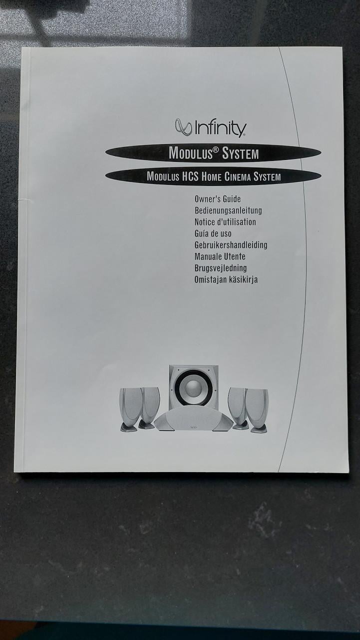 Luidsprekers Infinity surround set