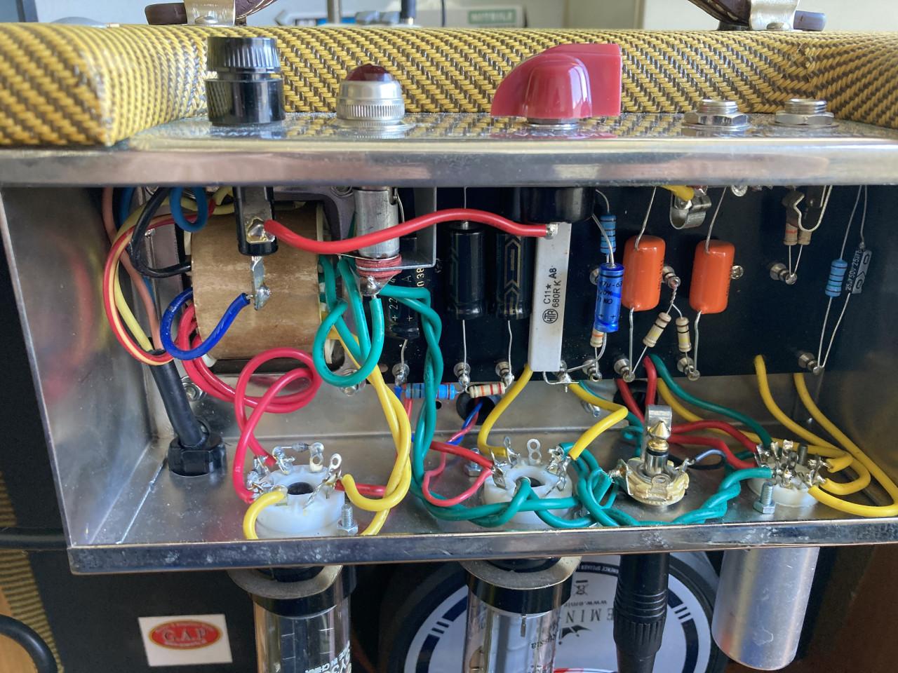 Handwired 5F1 Tweed Champ – 12” Eminence speaker