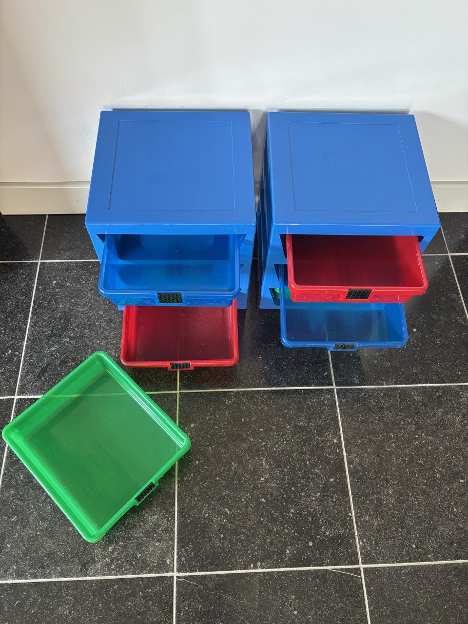 Originele LEGO opberglade-kastjes