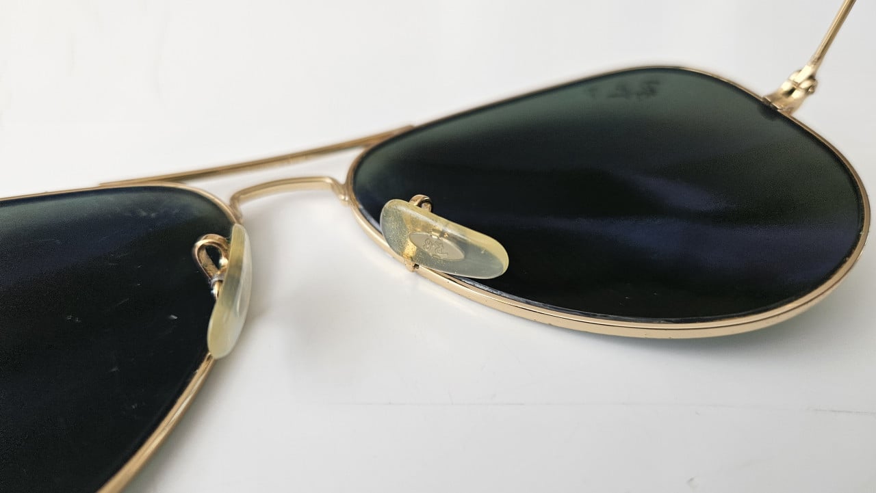 Ray-Ban Aviator RB3025 – goud / groen polarized