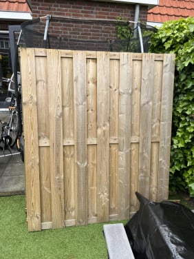 Schutting 155x180 2 stuks