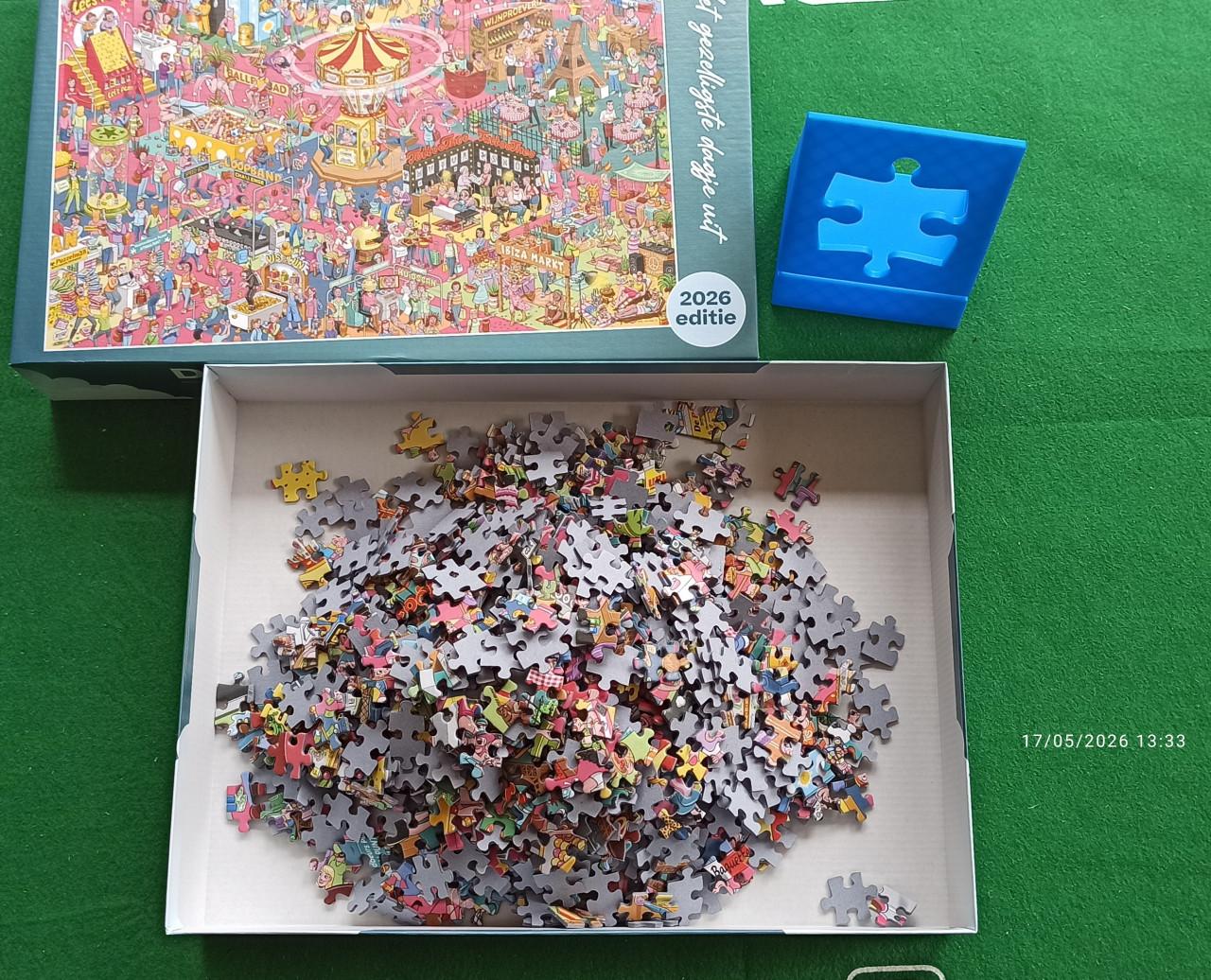 De Huishoudbeurs puzzel - 2026 editie - 1000 st - zoals nieuw