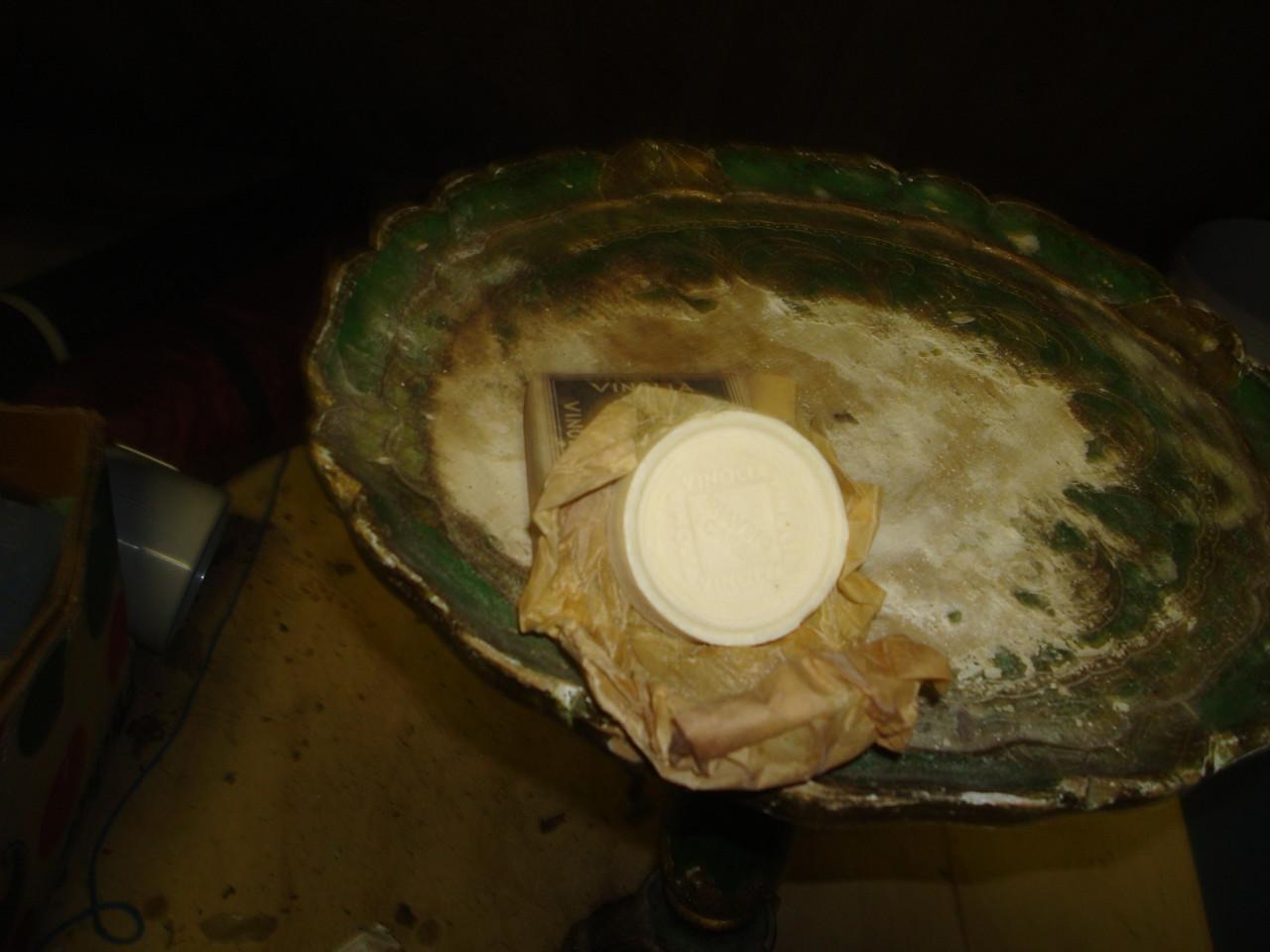 Vinolia shaving cake antiek