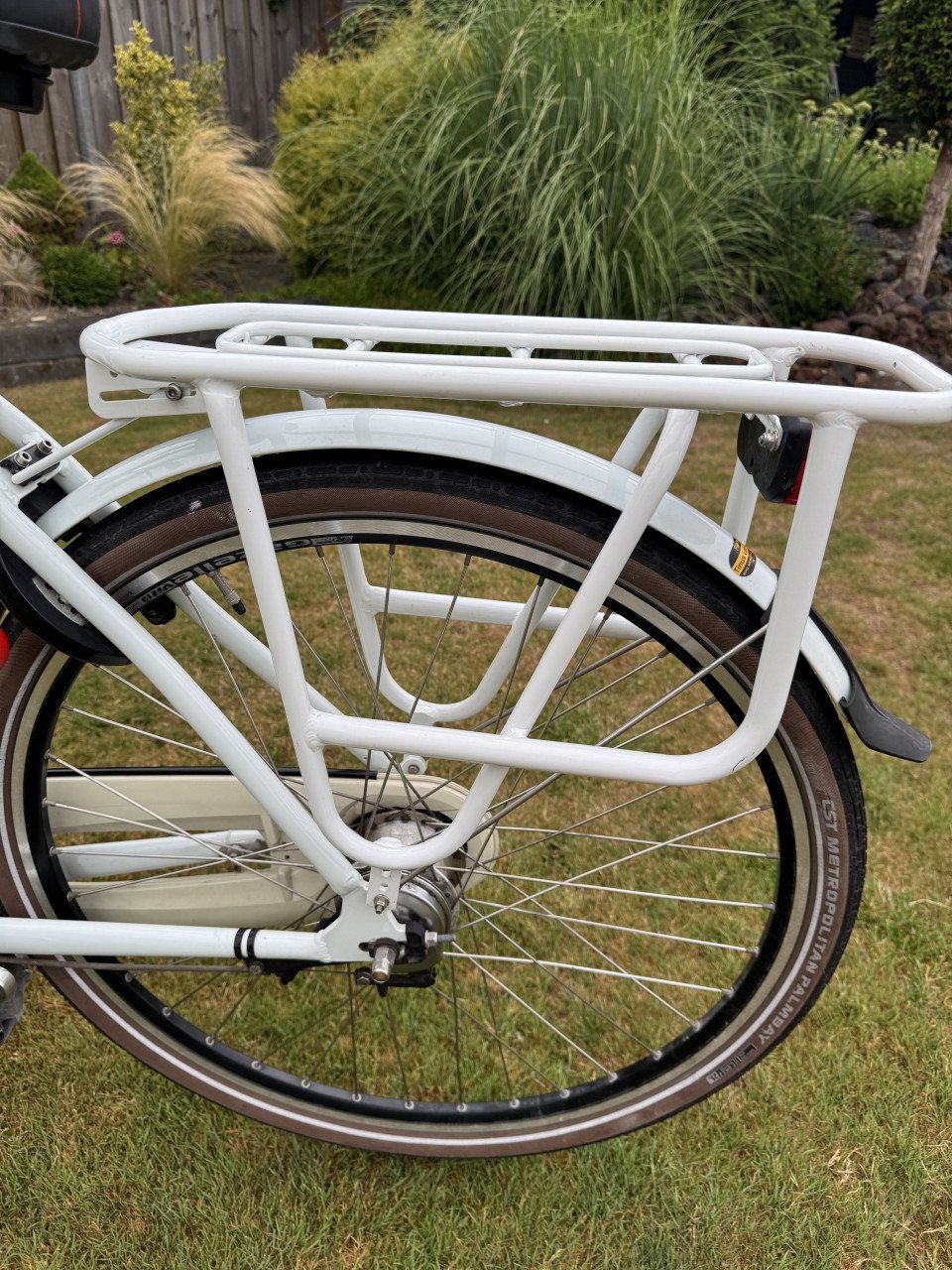 Damesfiets Gazelle, Miss Grace met nieuwe fietsmand