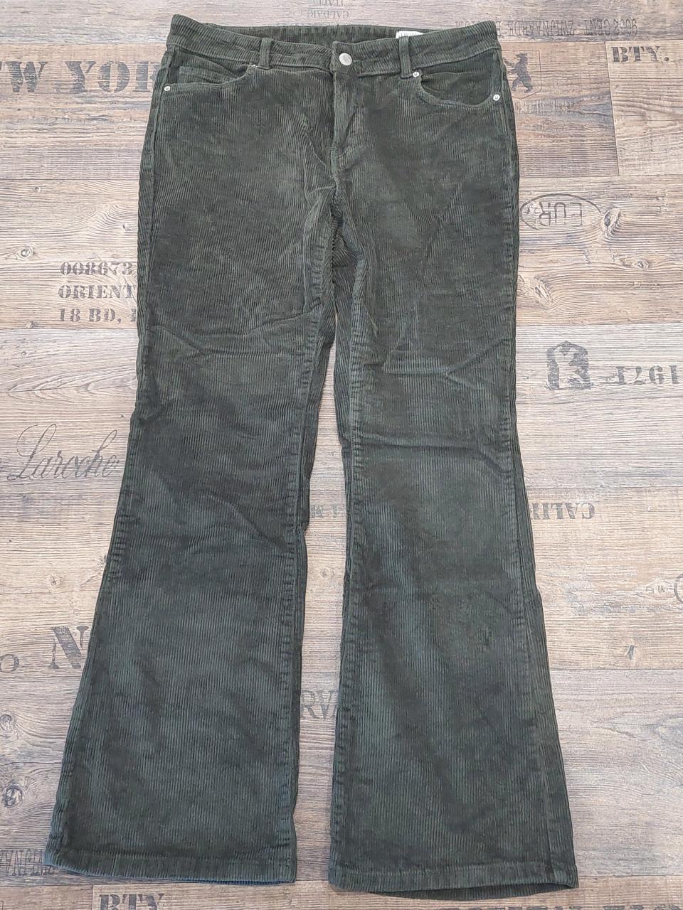 Groene flaired damesjeans Vero Moda 32/30