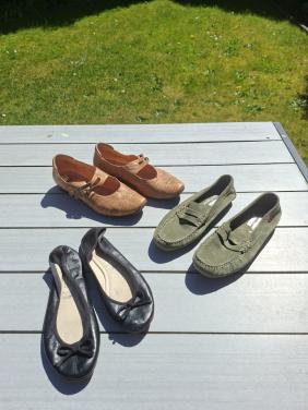 3 paar zomerschoenen maat 40