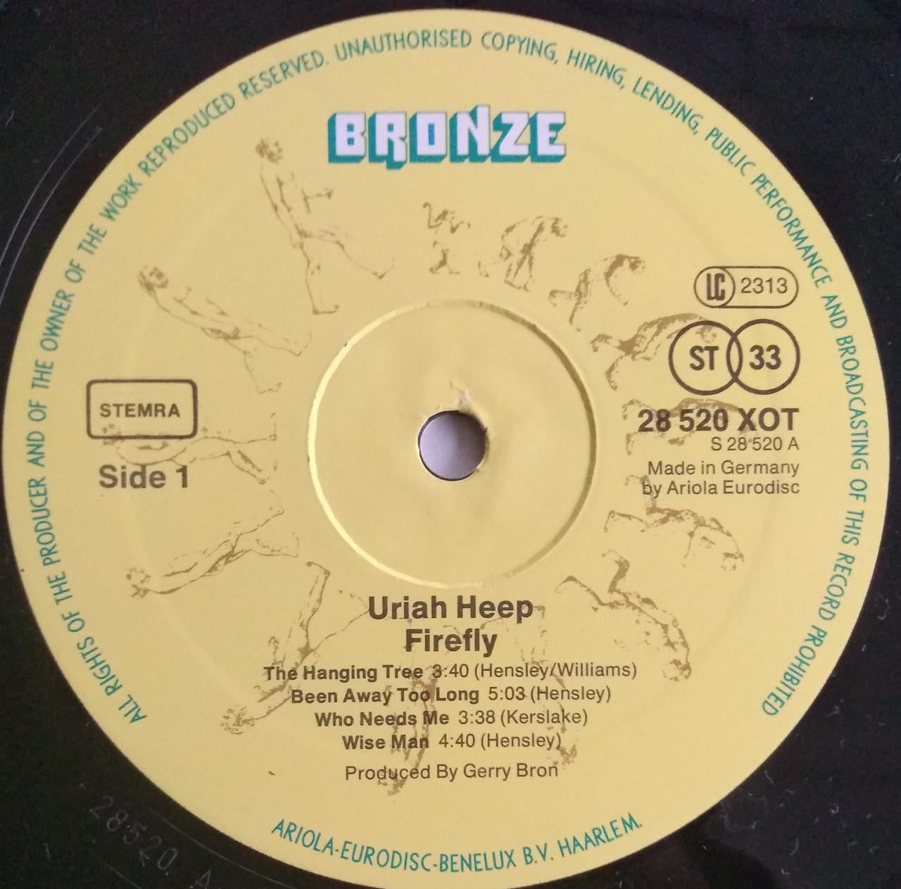Te Koop LP Uriah Heep - Firefly