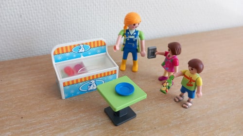 Playmobil lekkers eten