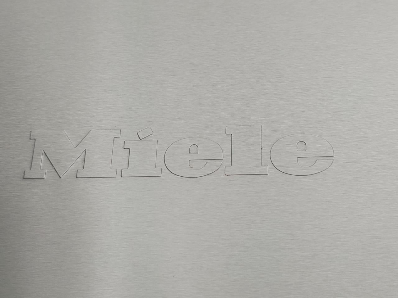Miele koek/vriescombinatie rvs kleur