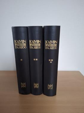 J. Calvijn Institutie vertaald door Dr. A. Sizoo