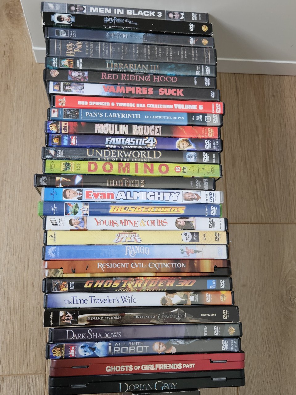Grote hoeveelheid DVD's