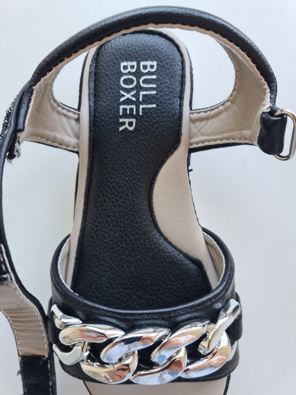 Nieuw ! Zwart leren sandalen van Bull Boxer Maat 30