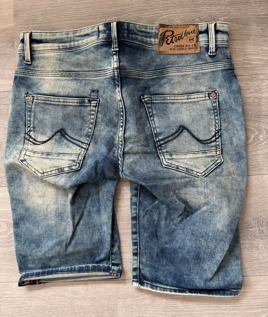 Petrol jeans short S
