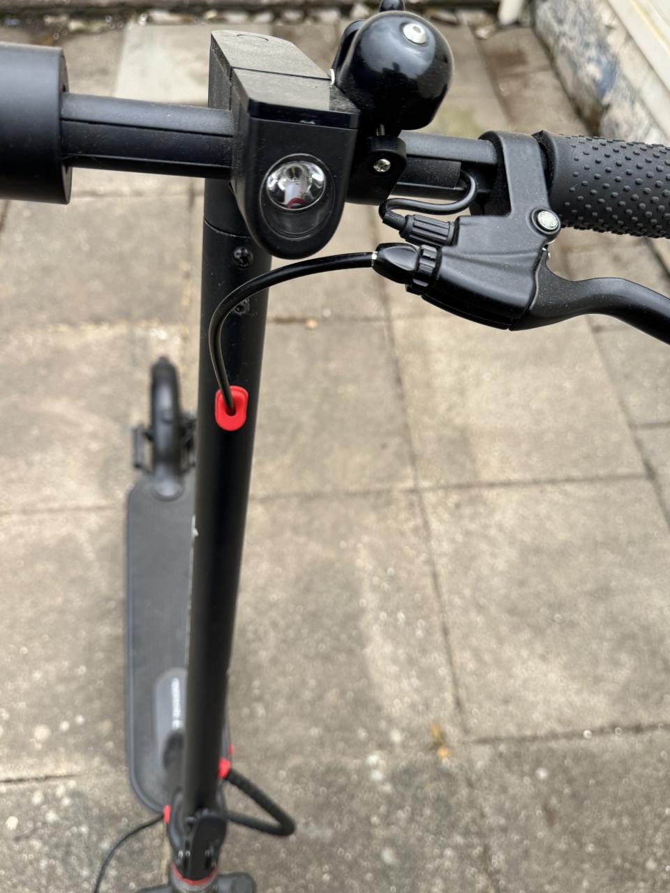 Electrische step. Leuk voor de zomer