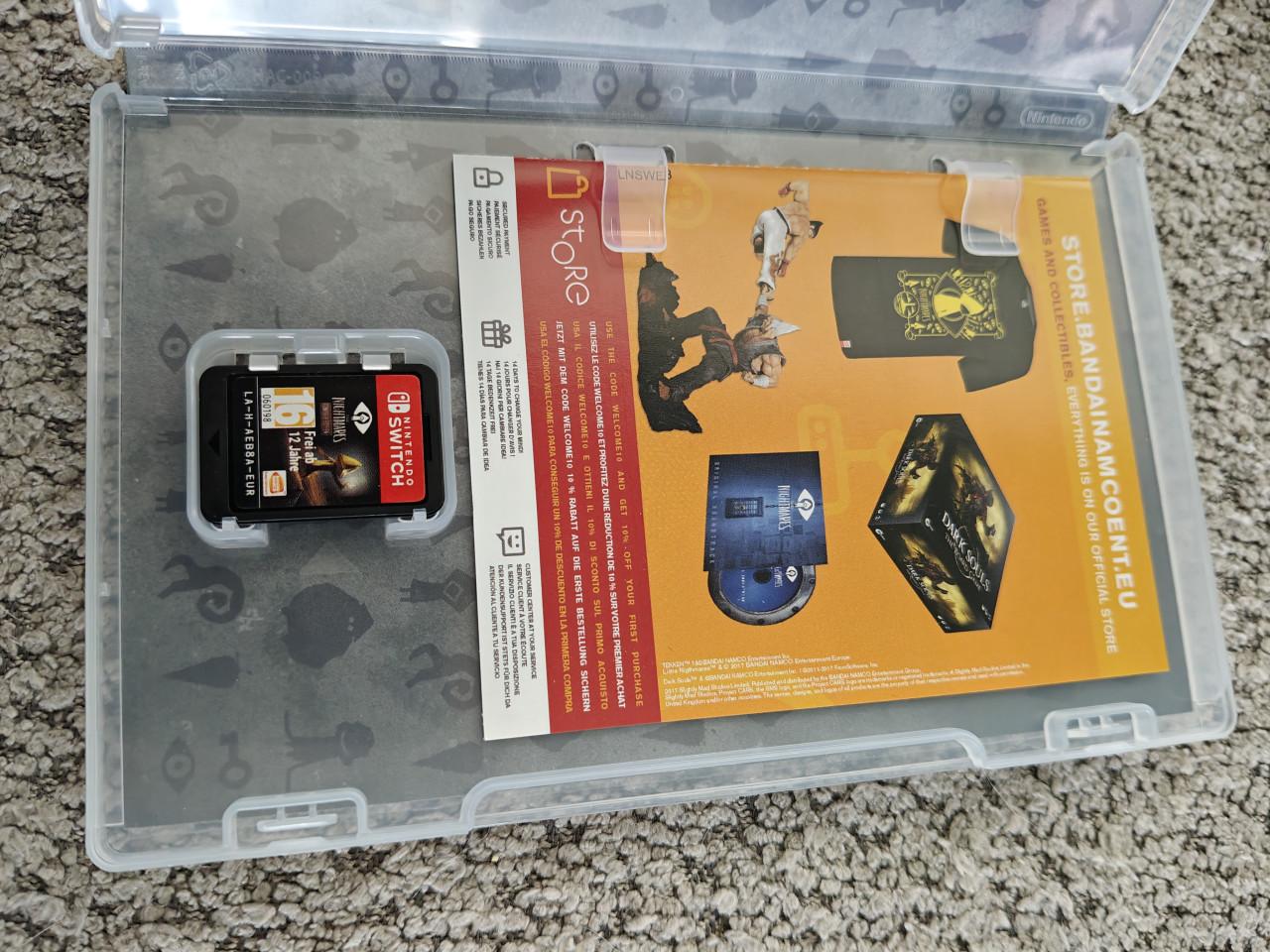 Nintendo Switch spel little nightmares coll.