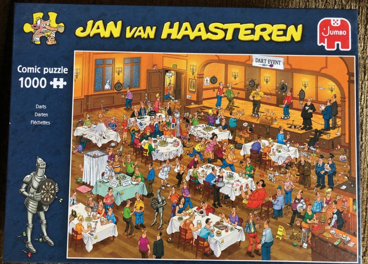 Puzzels Van Haasteren, Ravensburger Cartoon Comic 1000 stukjes