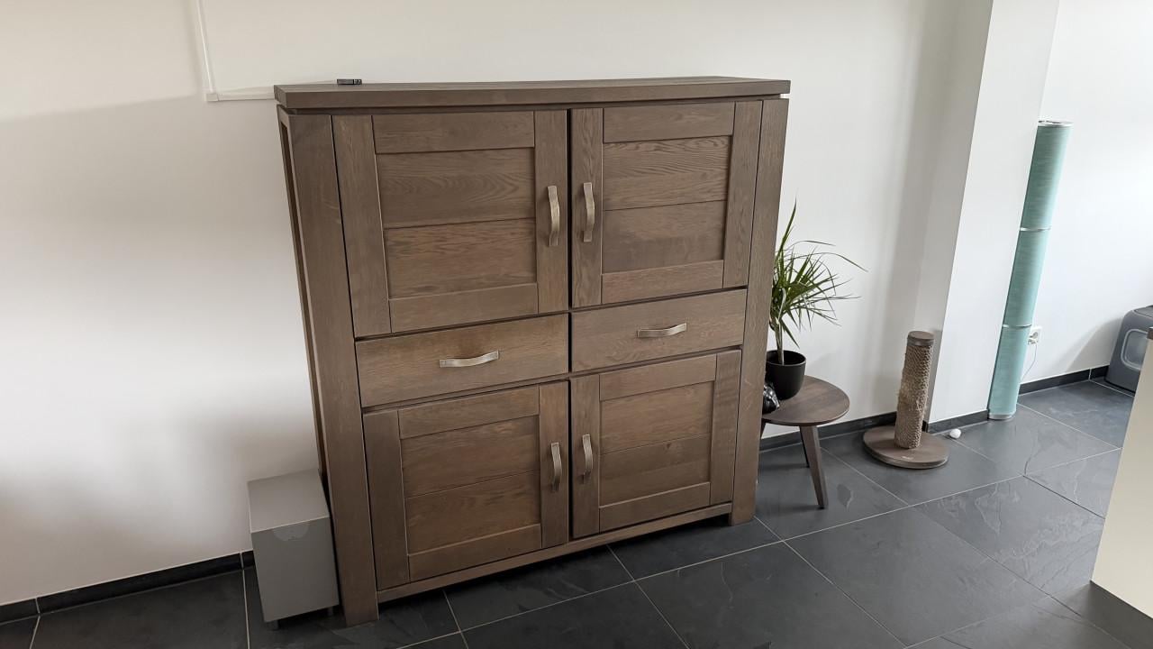 Wandkast eikenhout