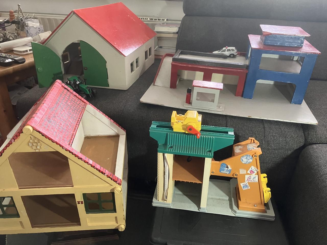 Speelgoed, Schuur, Garage, Hijsconstructie, Huis