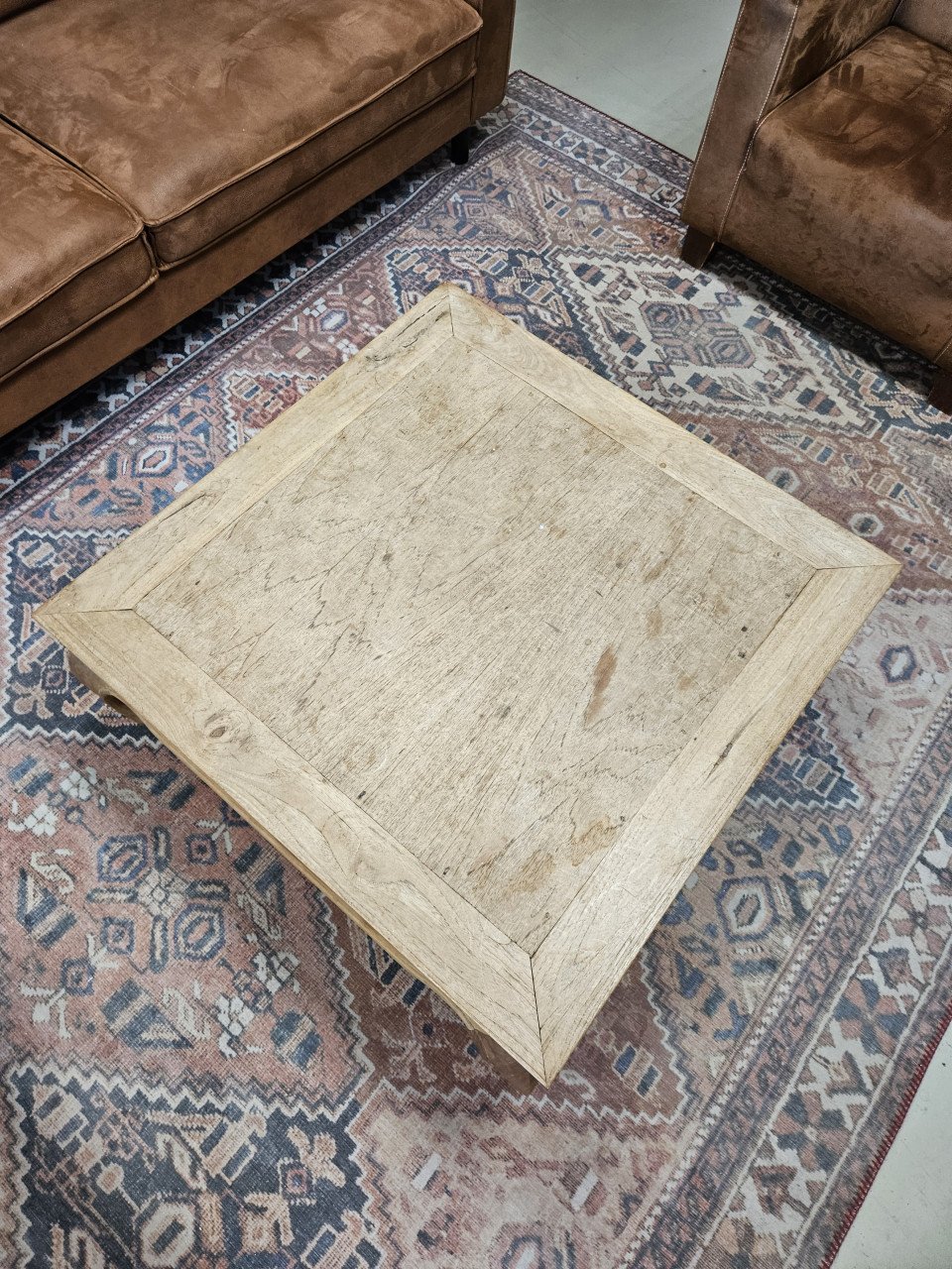 Teakhouten salontafel