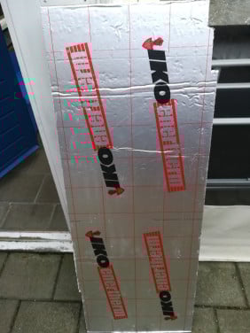 7m2 pir isolatie plaat, 120x 60x 4 cm, iko enertherm