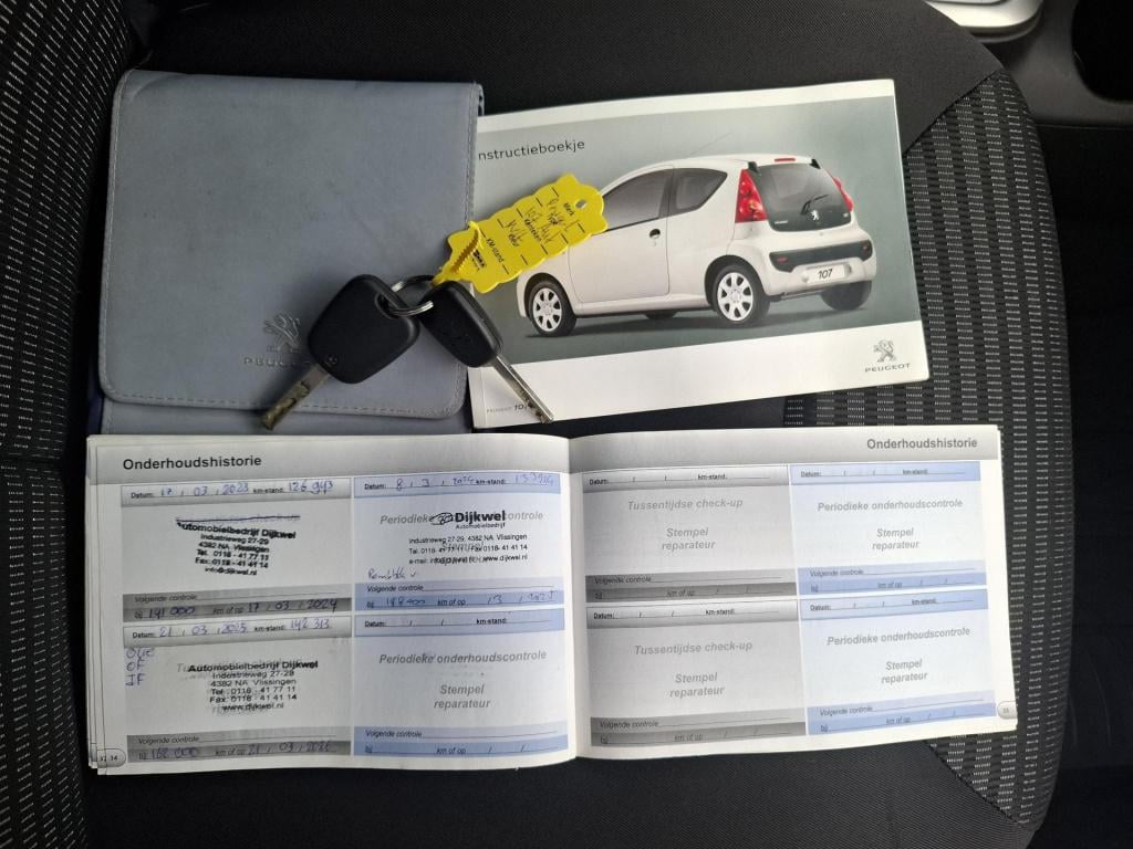 Peugeot 107 1.0i 12v active premium automaat 5-drs