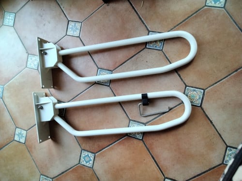 2 stuks toiletbeugel