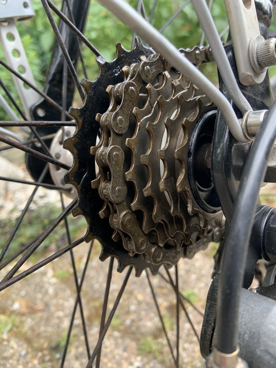 Herenfiets Cross Arow 21 versn. Velgrm. Veel vernieuwd zeer goed.
