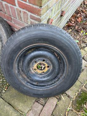 Resevewiel Aanhanger 5x112