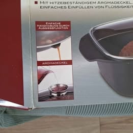 Universele braadslede met aromadeksel