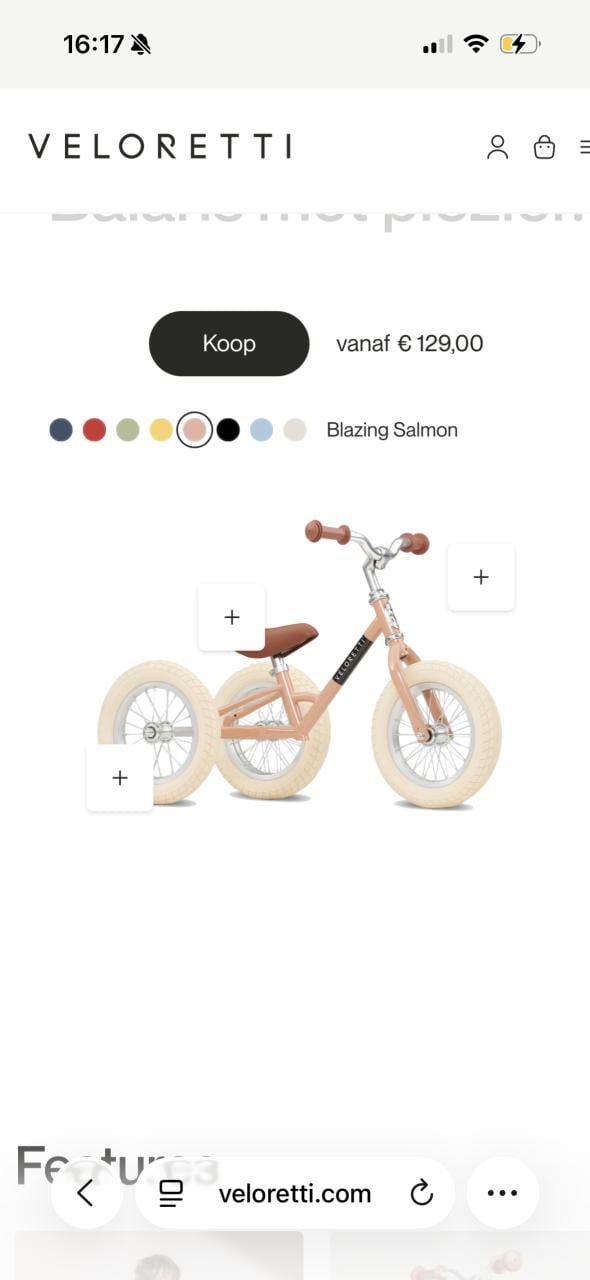 Veloretti tricycle
