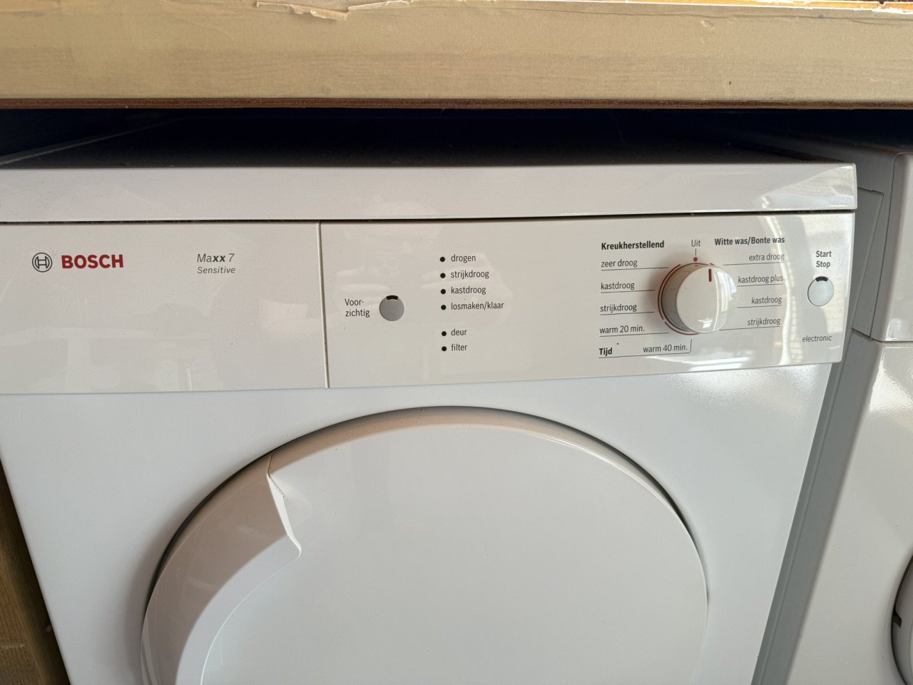 Te koop aangeboden: Bosch Maxx 7 sensitive condens droger
