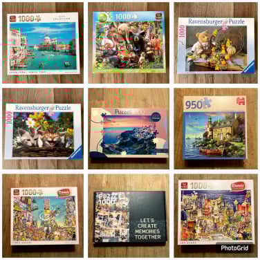 1000 stukjes puzzels