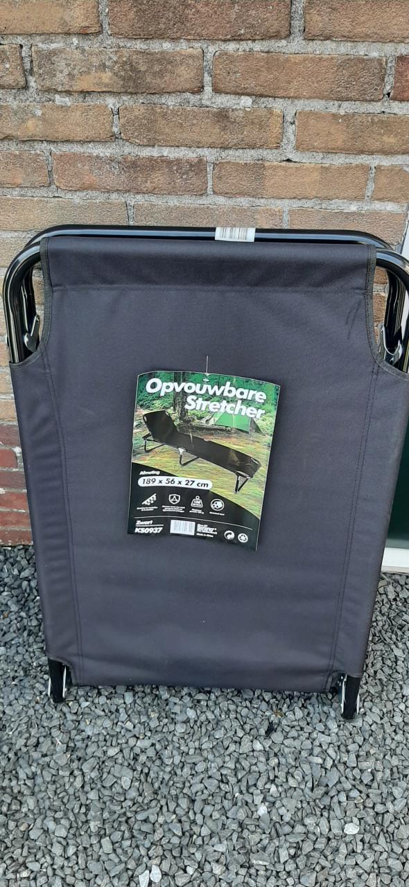 Opvouwbare stretcher voor kamperen of tuin