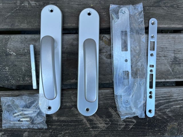 Deurbeslag AMI/ Rota 250-50-1-8