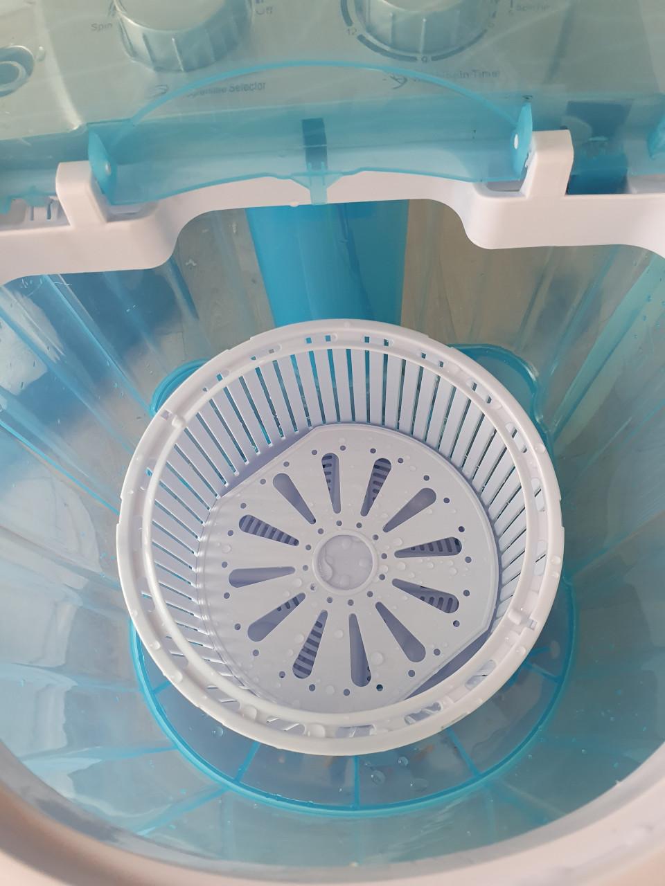 Vonia mini wasmachine 2,5 kg • met centrifuge • camping • nieuw