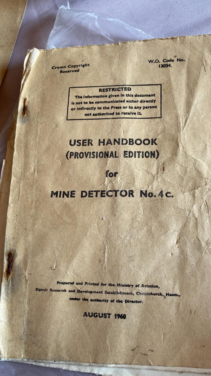 Militaire  mijnendetector