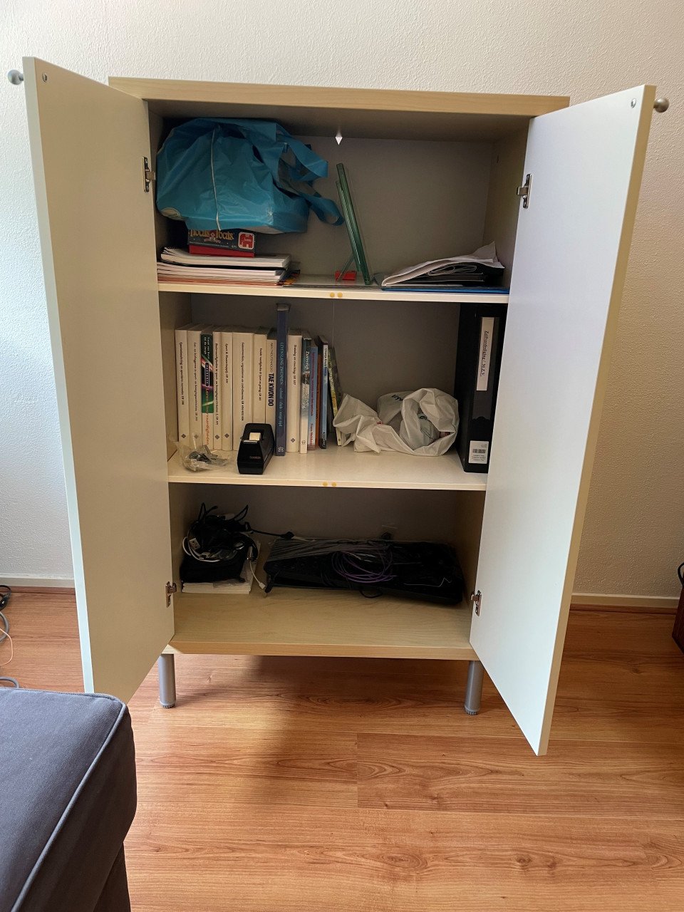 Boekenkast Eikenhout Wit